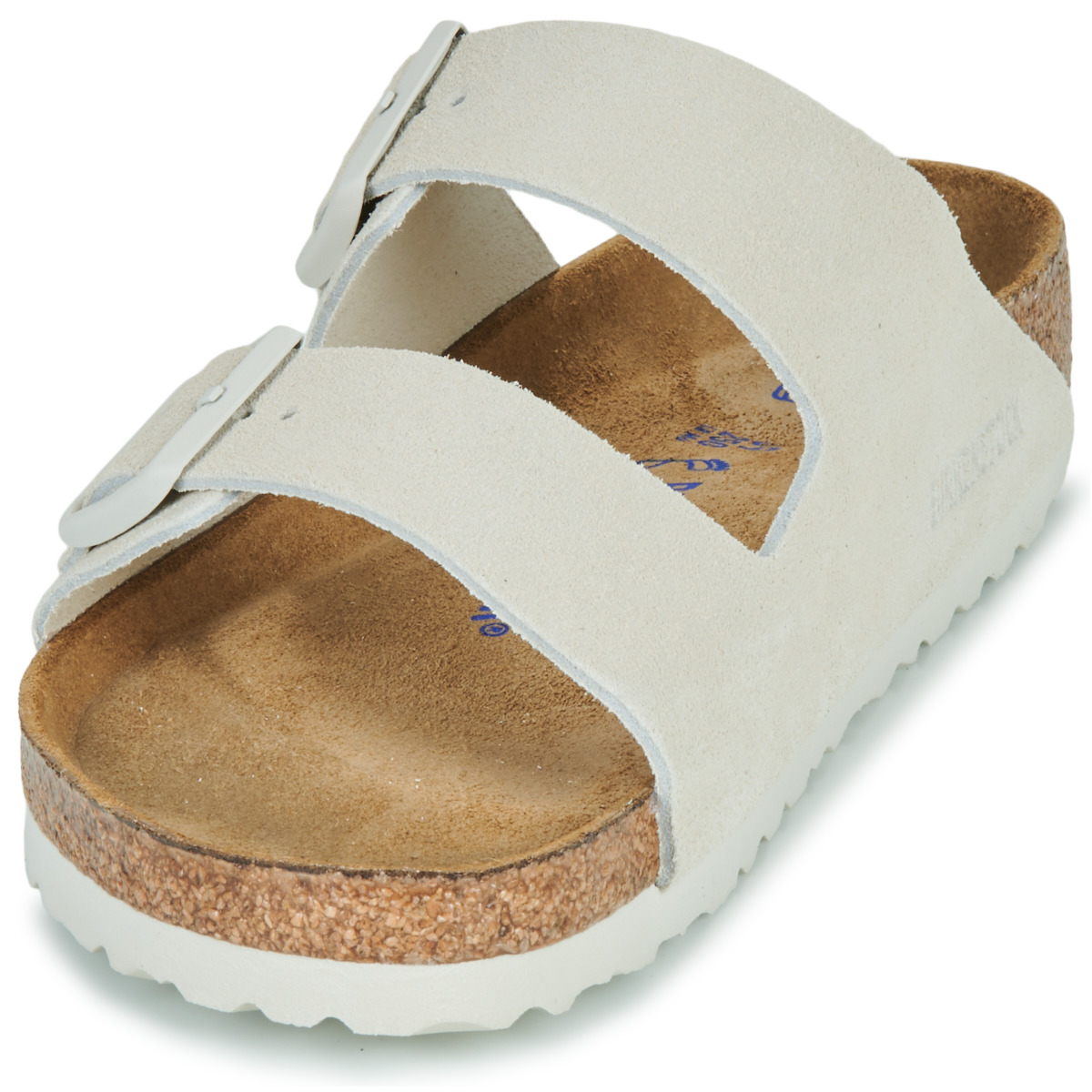 Sandali Birkenstock Arizona SFB LEVE Antique White
