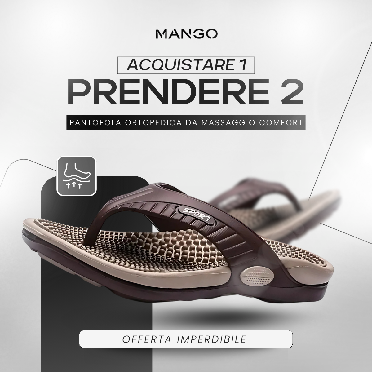 Sandalo Ortopedico Sport® - 50%