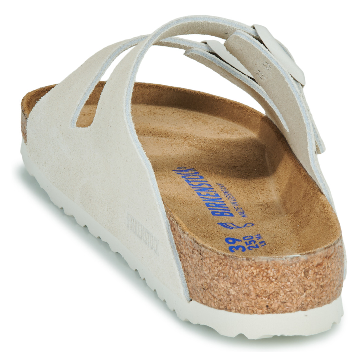 Sandali Birkenstock Arizona SFB LEVE Antique White