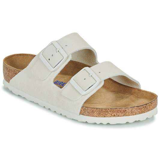 Sandali Birkenstock Arizona SFB LEVE Antique White
