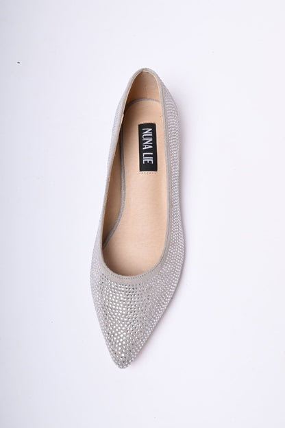 Ballerine con decorazione strass